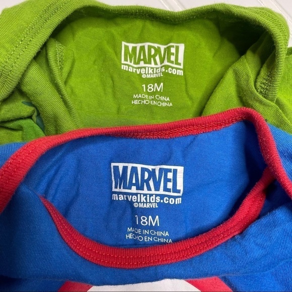 Marvel 18 month bodysuits and hooded shirt - Picture 8 of 9